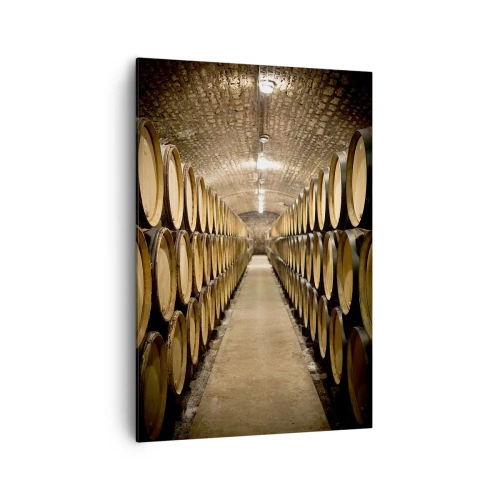 Quadro su tela - Stampe su Tela - Nella cantina in mattoni - 70x100 cm