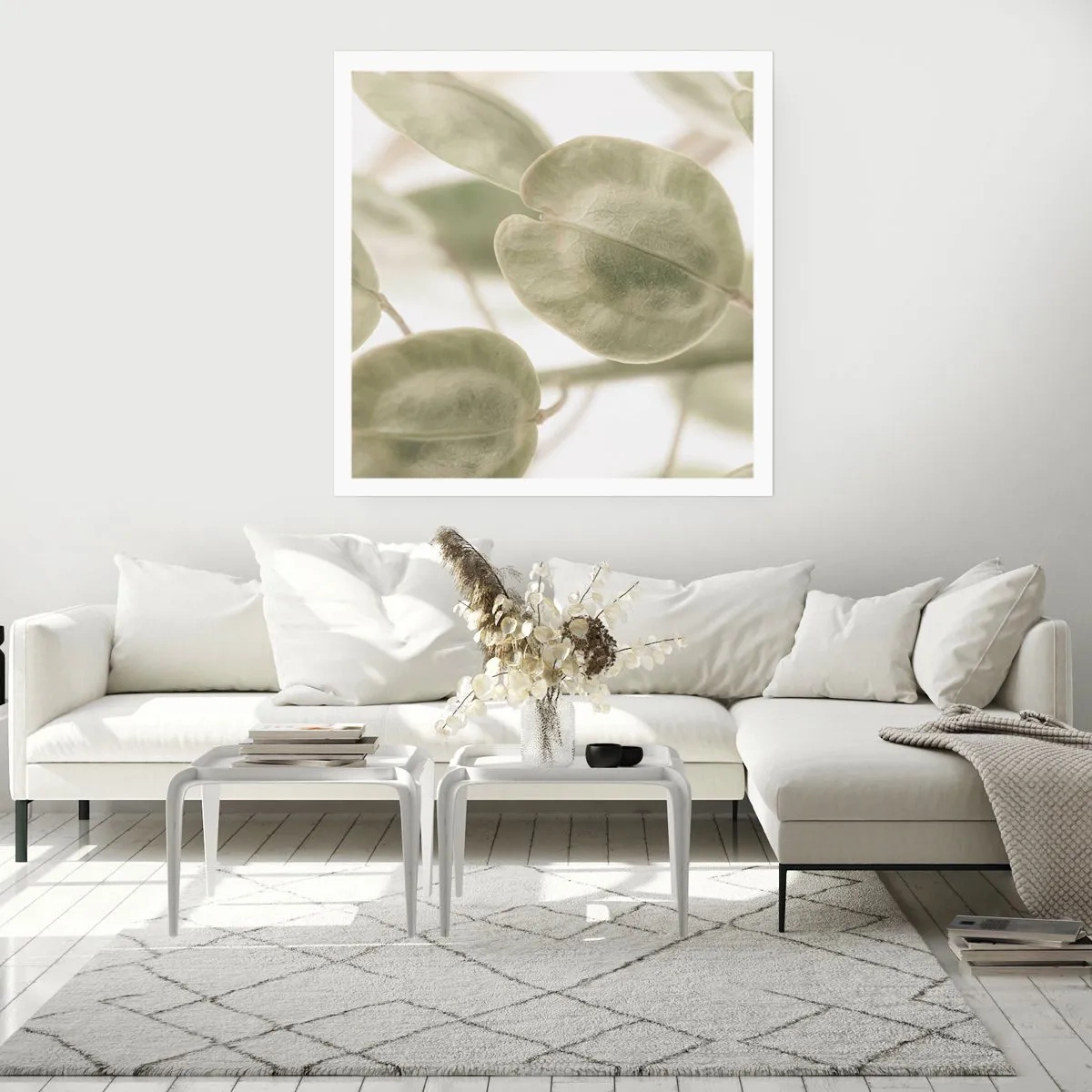 Poster - All'inizio vi erano le foglie... - 50x50 cm