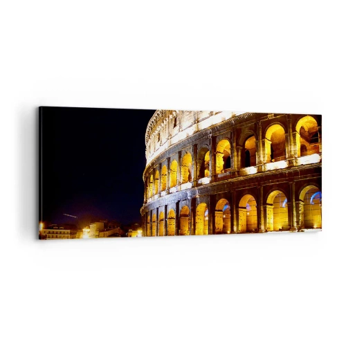 Quadro su tela - Stampe su Tela - È tempo di iniziare i giochi - 100x40 cm