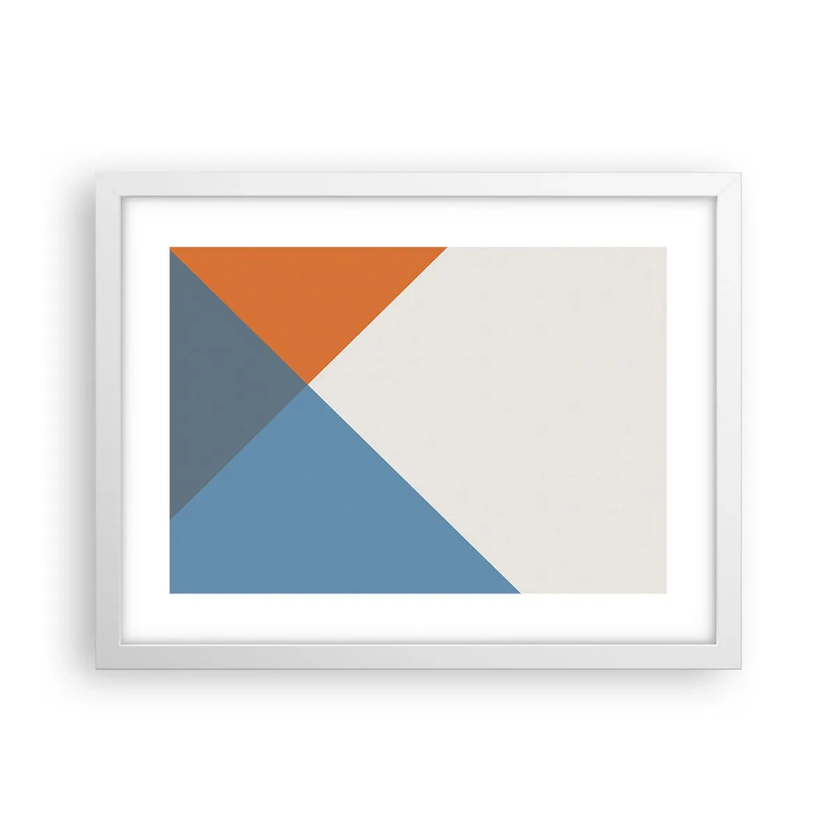 Poster in cornice bianca - Ad angolo... - 40x30 cm