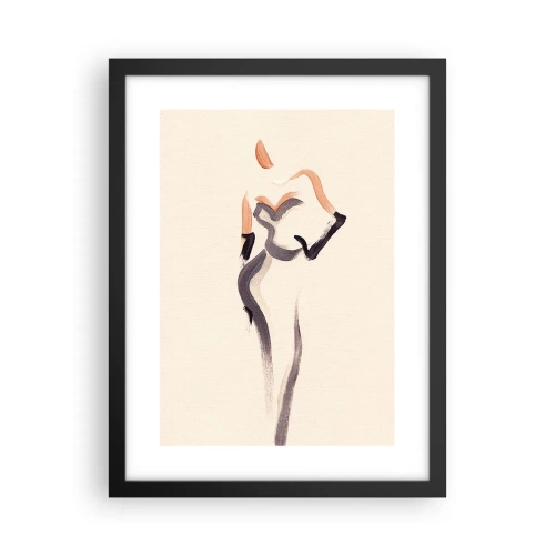 Poster in cornice nera - Gli anni d'oro di Hollywood - 30x40 cm