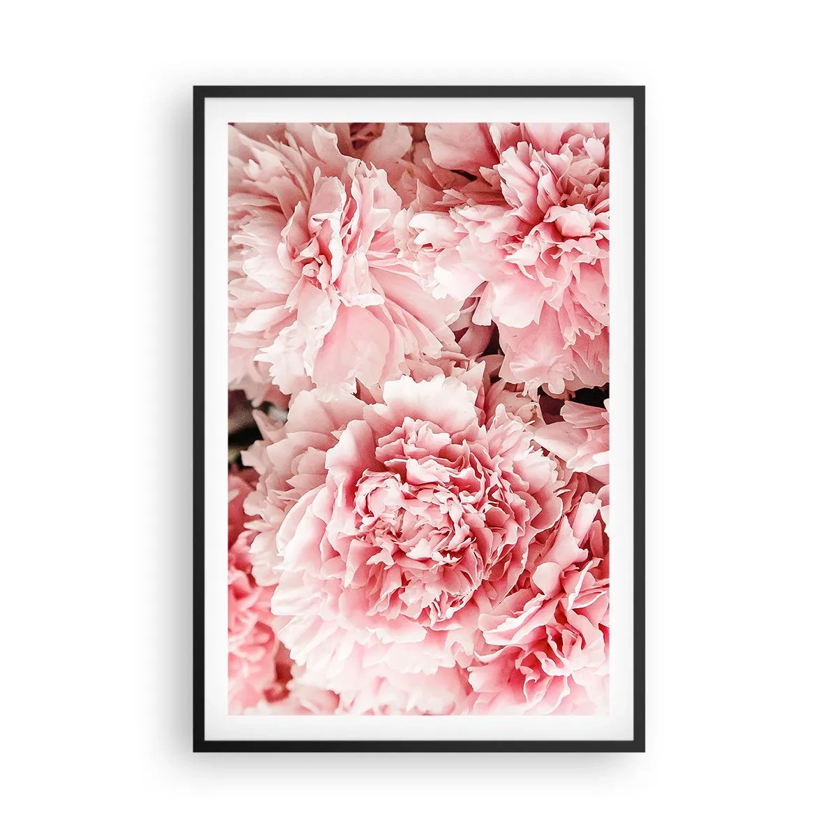 Poster in cornice nera - Sogno rosa - 61x91 cm