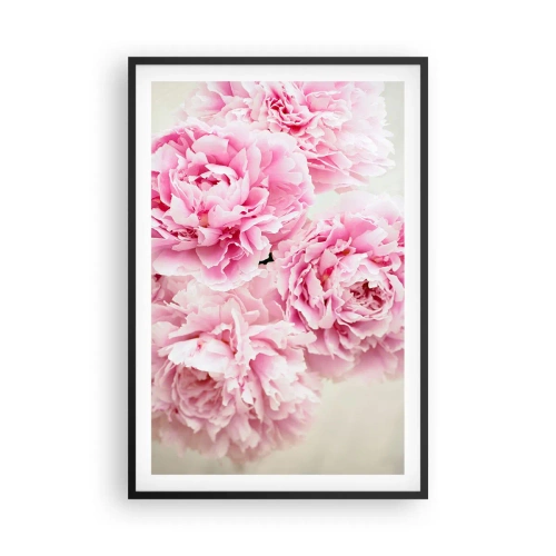 Poster in cornice nera - Nel fasto rosa - 61x91 cm
