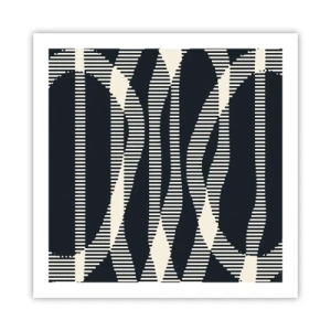 Poster - Tentativo di rompere l'oscurità - 60x60 cm