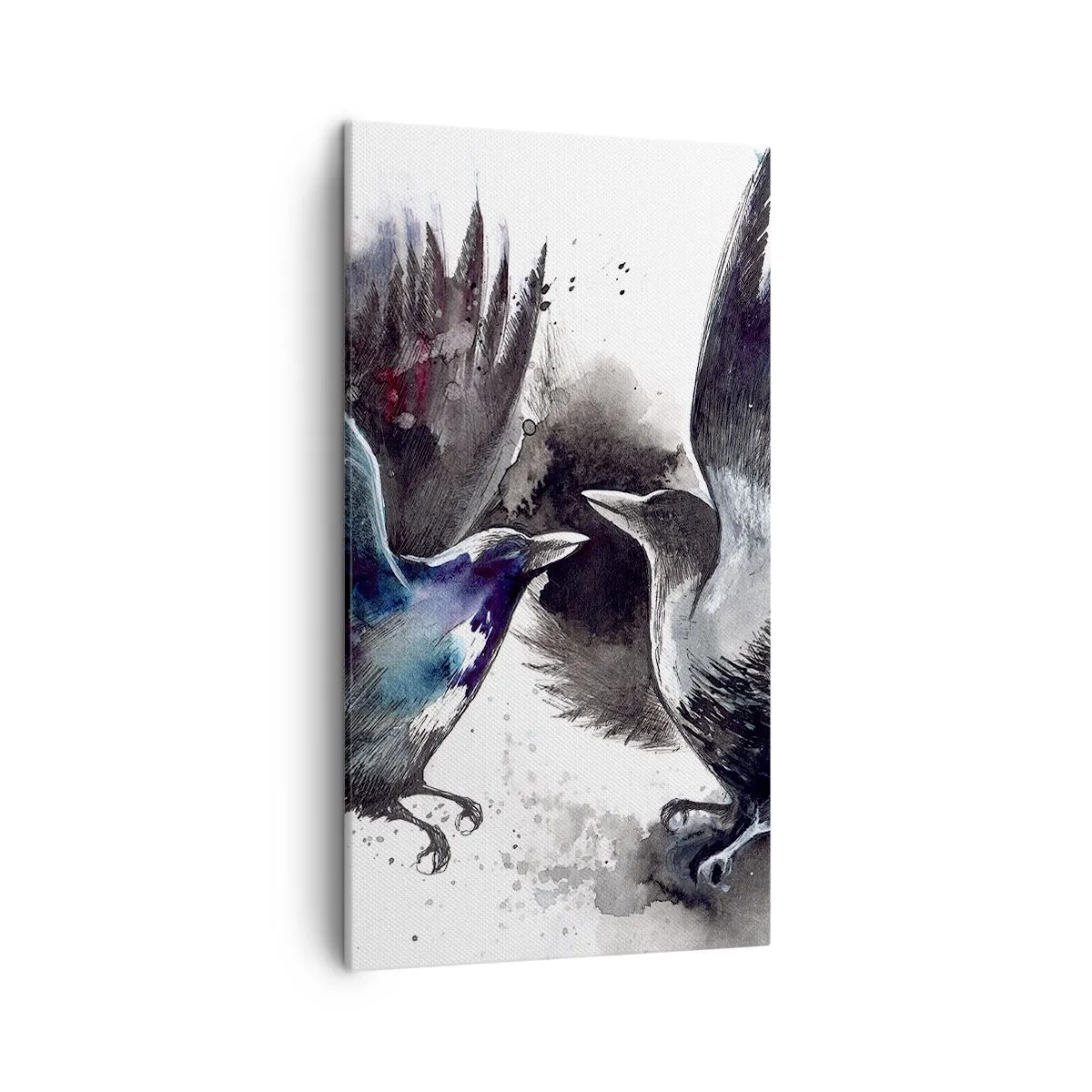 Quadro su tela - Stampe su Tela - Corvi imperiali - 45x80 cm