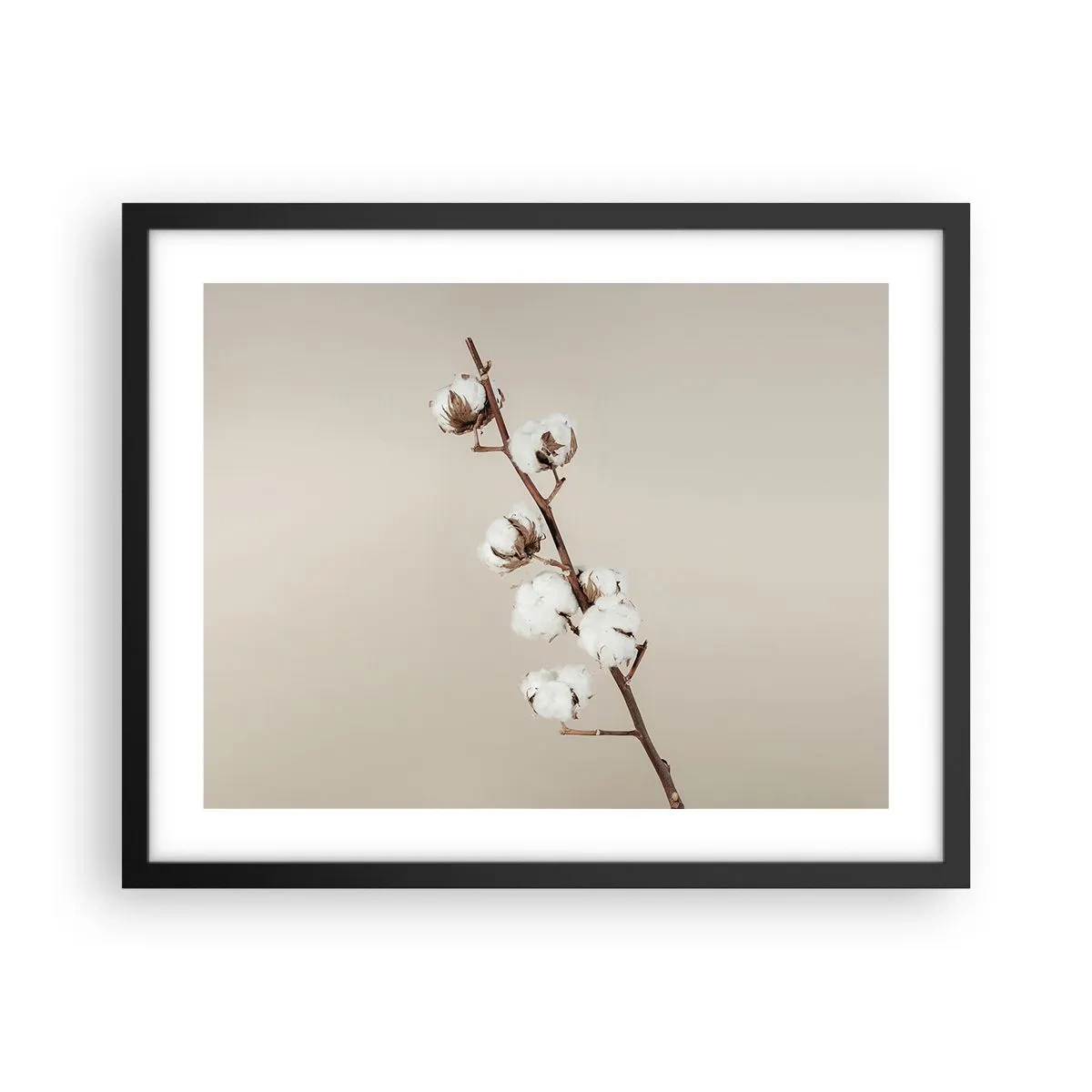 Poster in cornice nera - Alla fonte della morbidezza - 50x40 cm