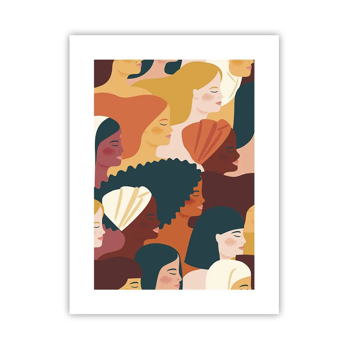 Poster - Solo femminilità - 30x40 cm