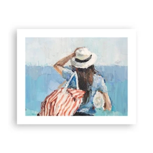 Poster - Benvenuti in vacanza - 50x40 cm