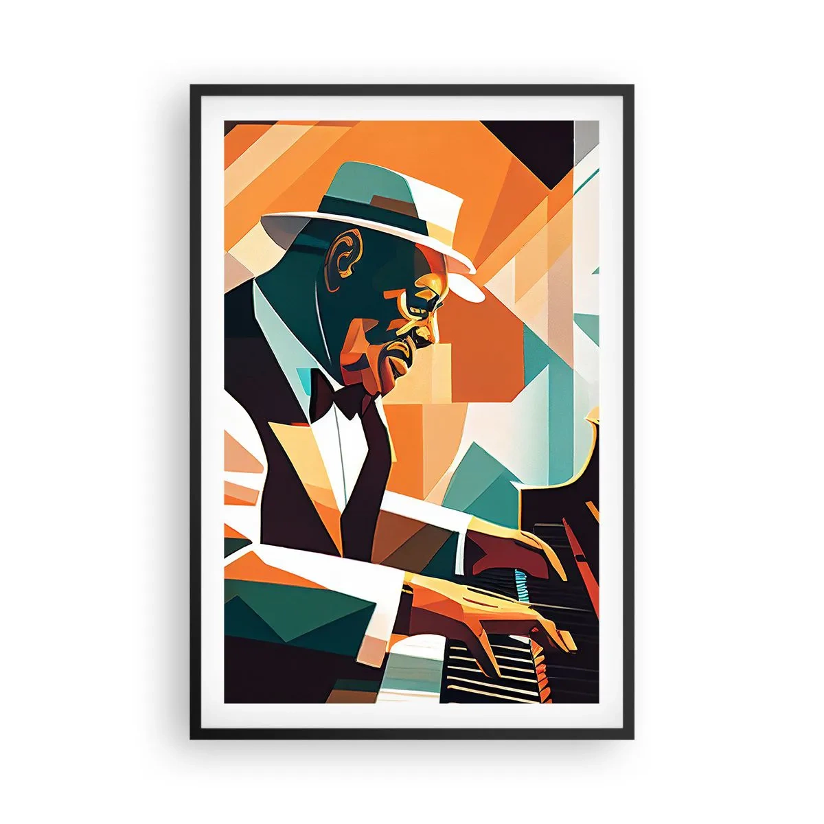 Poster in cornice nera - Tutto il jazz - 61x91 cm