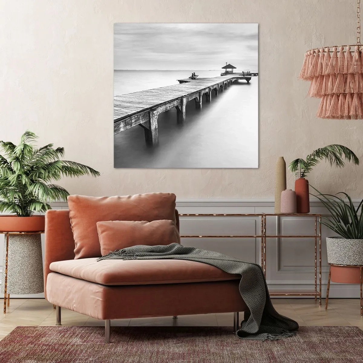 Quadro su tela - Stampe su Tela - Sempre più lontano. - 60x60 cm