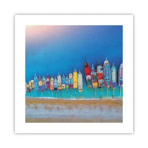 Poster - A volo d'uccello - 40x40 cm