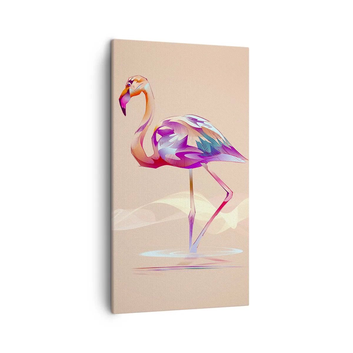 Quadro su tela - Stampe su Tela - L'uccello delle buone emozioni - 45x80 cm