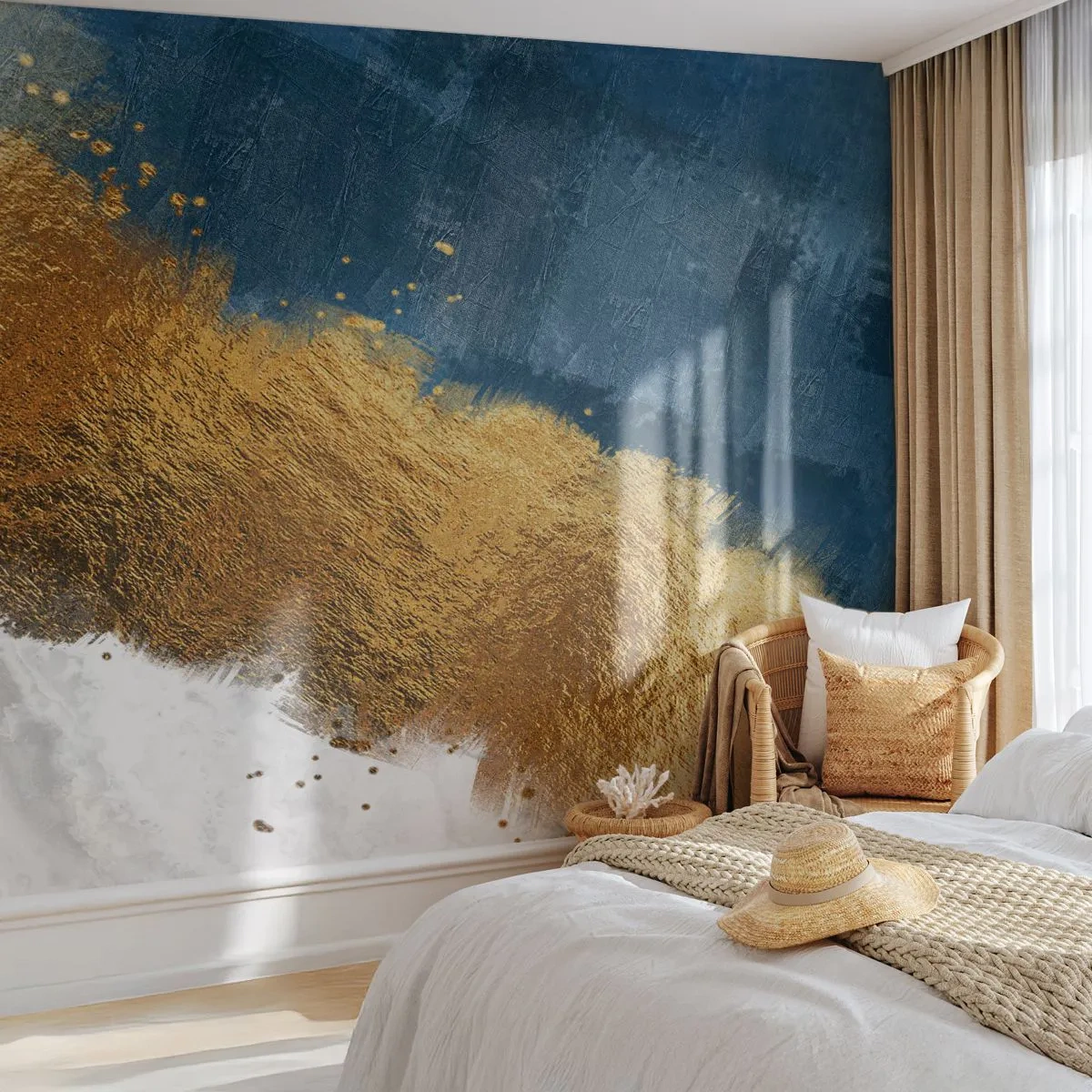 Fotomurali Premium Canvas - I colori dell'estate - Art Deco, Pezzo, Moderno - 150x105 cm