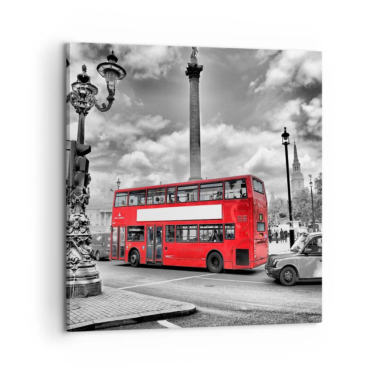 Quadro su tela - Stampe su Tela - Il vero flusso sanguigno della città - 60x60 cm