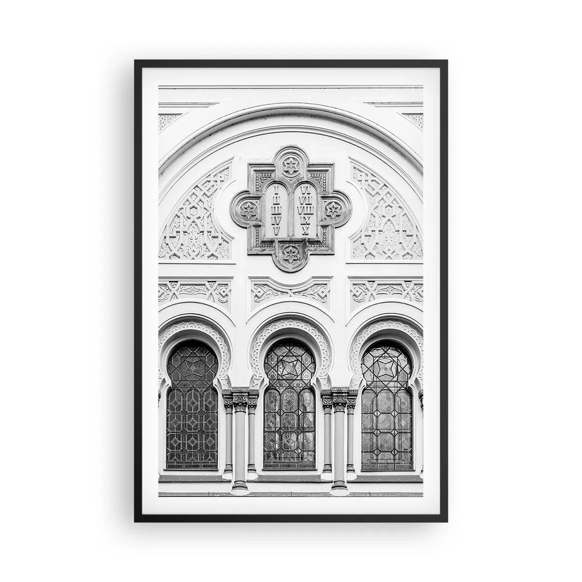 Poster in cornice nera - Al confine delle culture - 61x91 cm