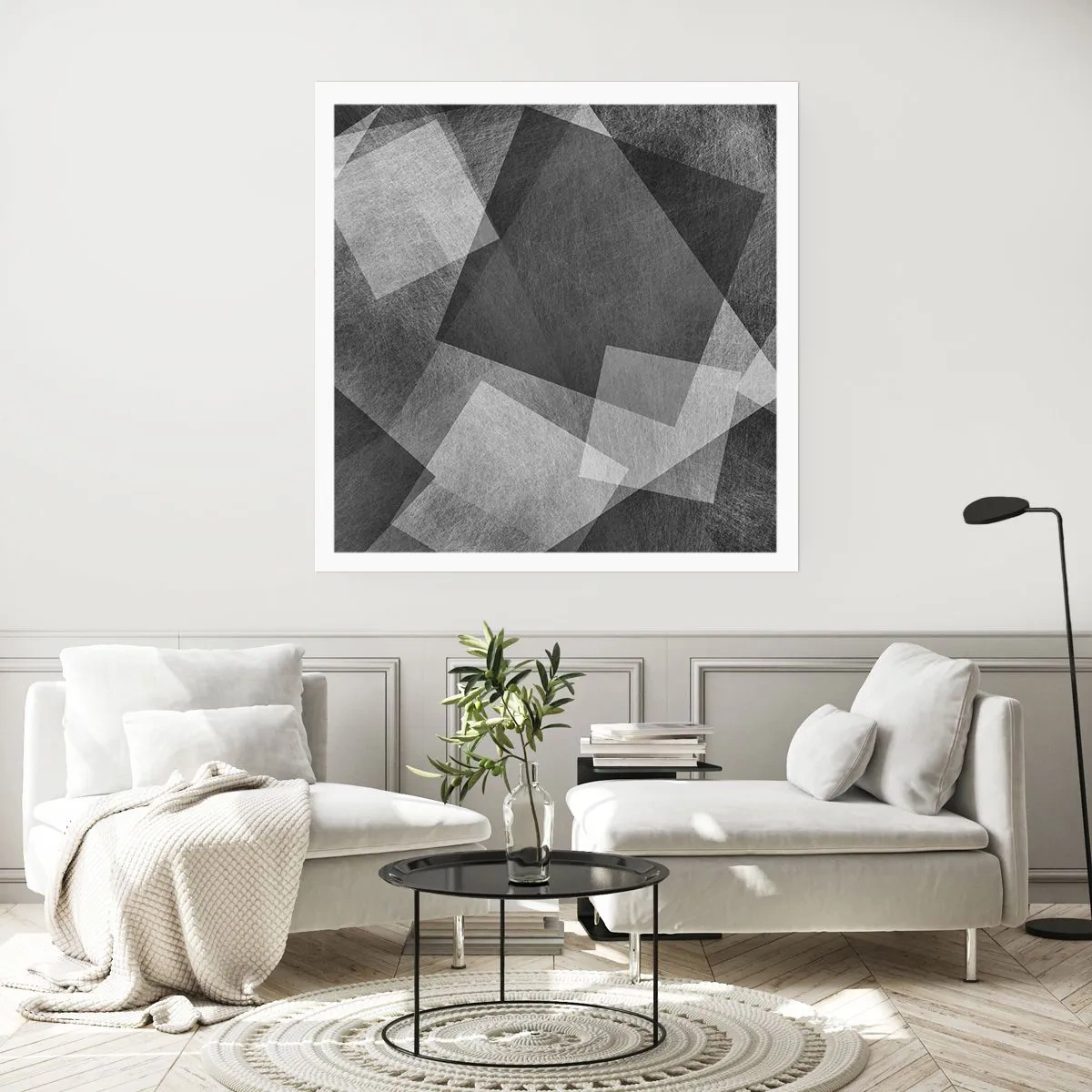 Poster - Simbolo eterno di ordine e durata - 60x60 cm