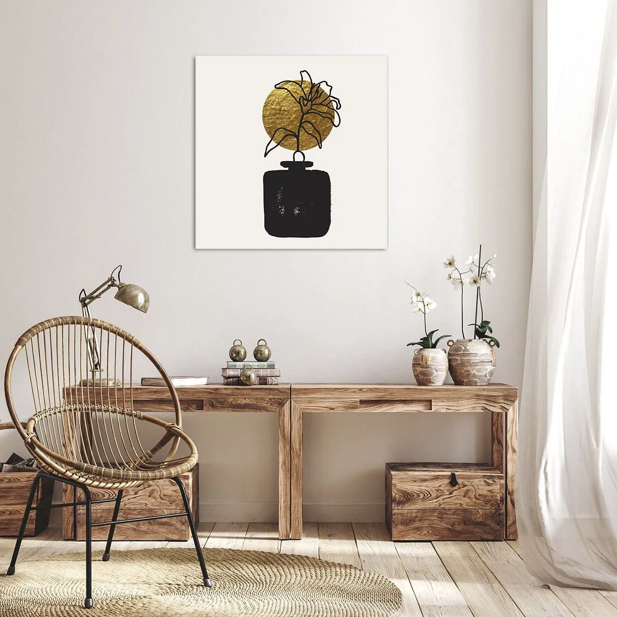 Quadro su tela - Stampe su Tela - Bellezza a peso d'oro - 30x30 cm