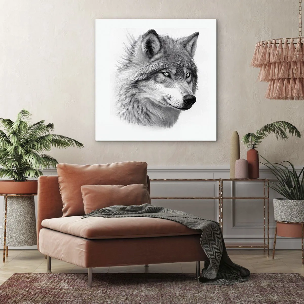 Quadro su tela - Stampe su Tela - Alfa, senza dubbio - 40x40 cm