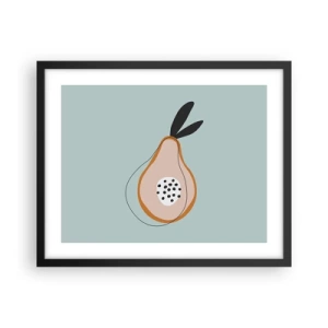 Poster in cornice nera - Penetrare la natura delle cose - 50x40 cm