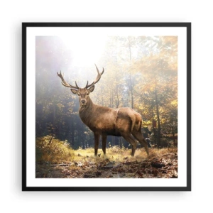 Poster in cornice nera - Nella piena maestà - 60x60 cm