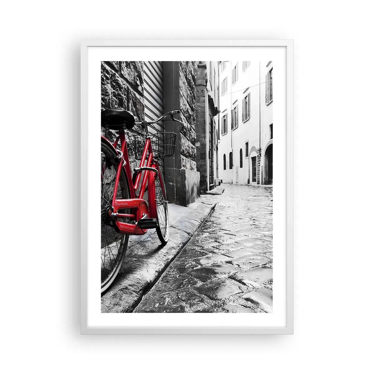 Poster in cornice bianca - La vera bellezza non invecchia - 50x70 cm