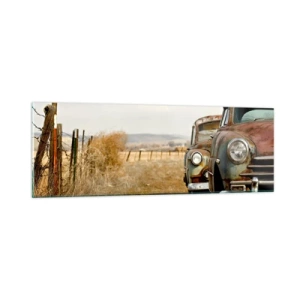 Quadro su vetro - Meritato riposo - 90x30 cm