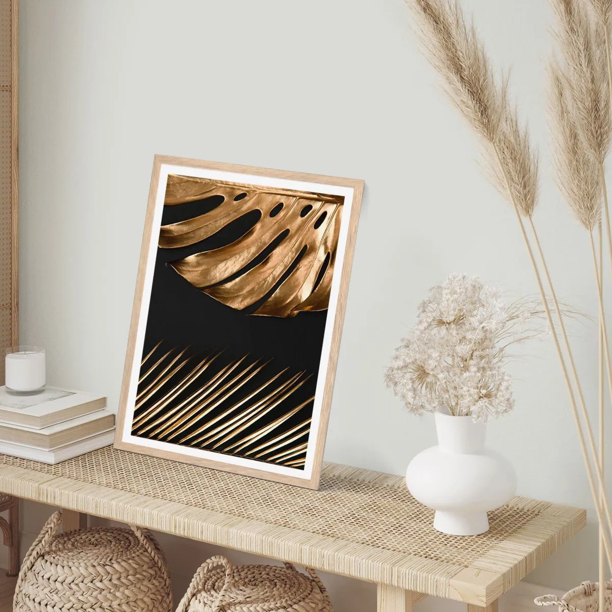 Poster in cornice rovere chiaro - Diverse, ma ugualmente care - 70x100 cm