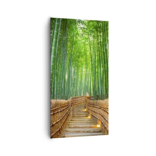 Quadro su tela - Stampe su Tela - Essenza della natura asiatica - 65x120 cm