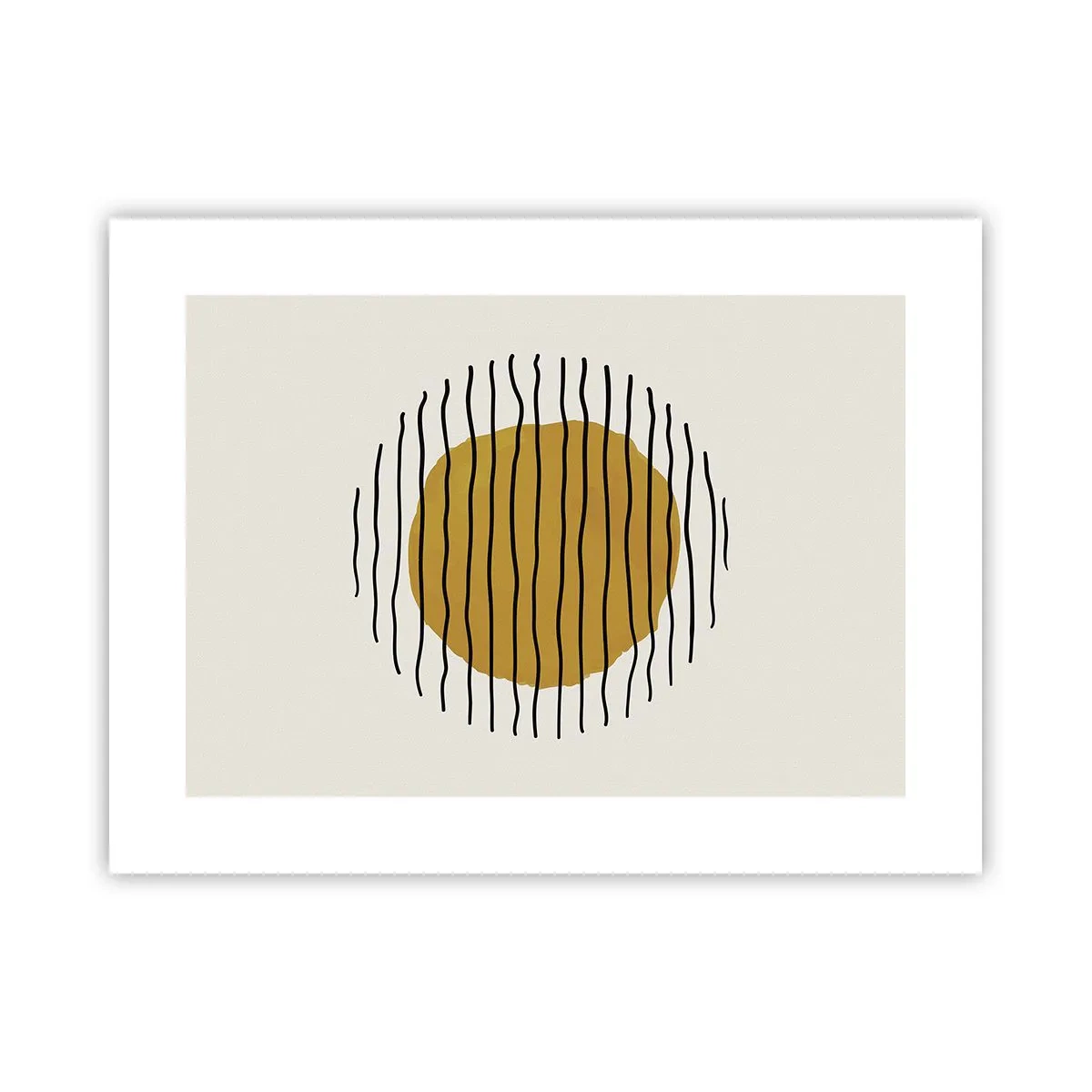 Poster - Astrazione fremente di calore - 40x30 cm