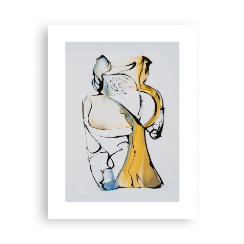 Poster - Astrazione di vetro - 30x40 cm