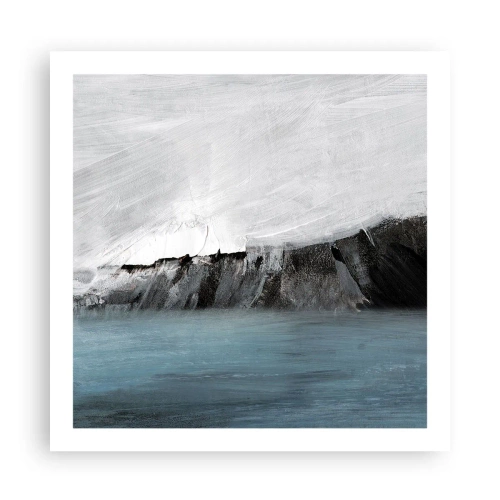 Poster - Acqua-terra: lo scontro degli elementi - 60x60 cm