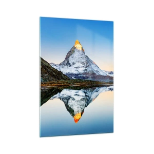 Quadro su vetro - Due mondi - 70x100 cm