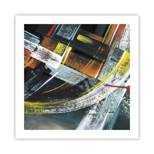 Poster - L'energia del movimento - 50x50 cm