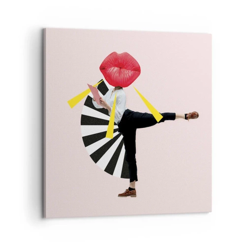 Quadro su tela - Stampe su Tela - Pop-art surrealistica - 60x60 cm