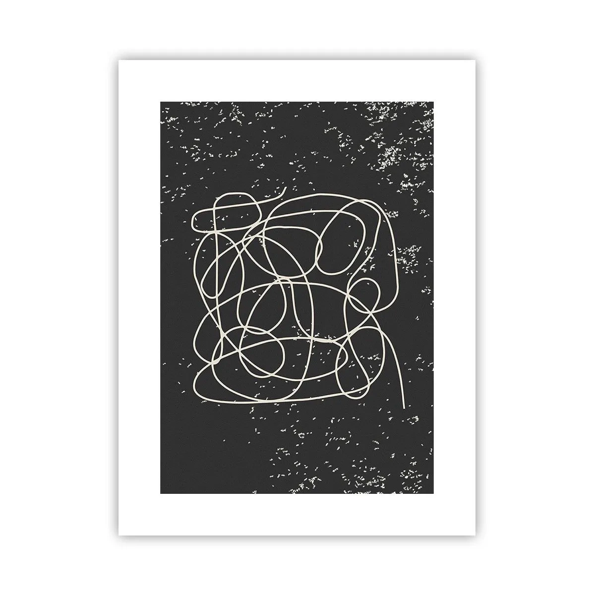 Poster - Il caos dei pensieri - 30x40 cm