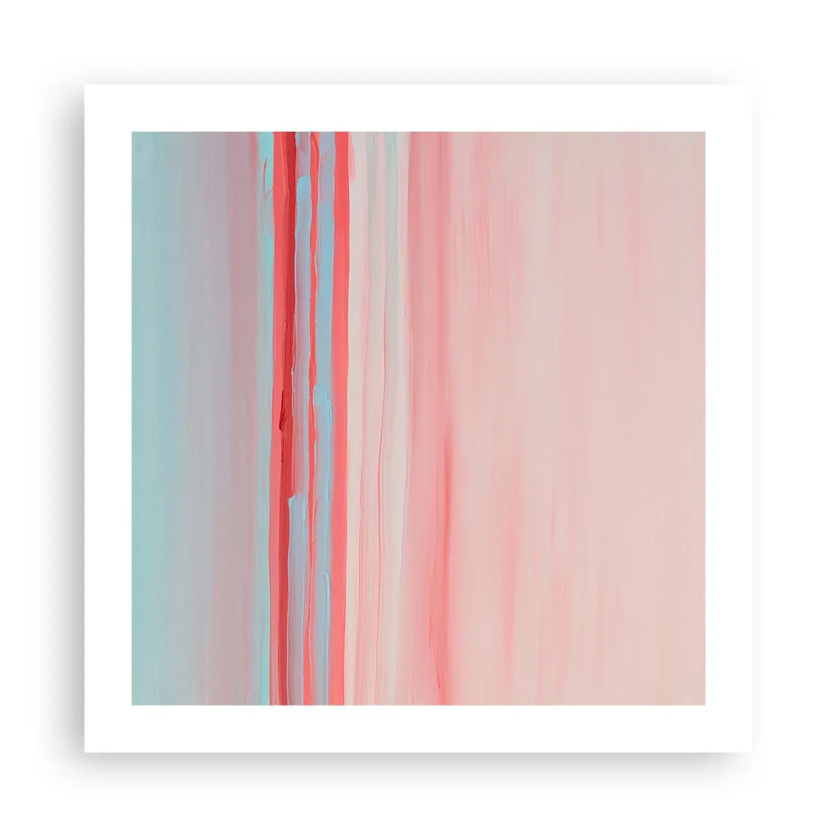 Poster - Astrazione all'alba - 50x50 cm