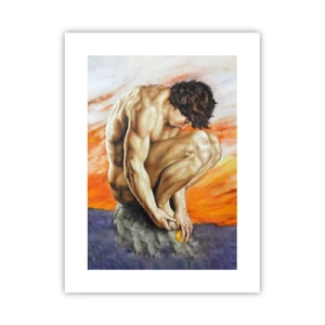 Poster - Immerso in se stesso - 30x40 cm