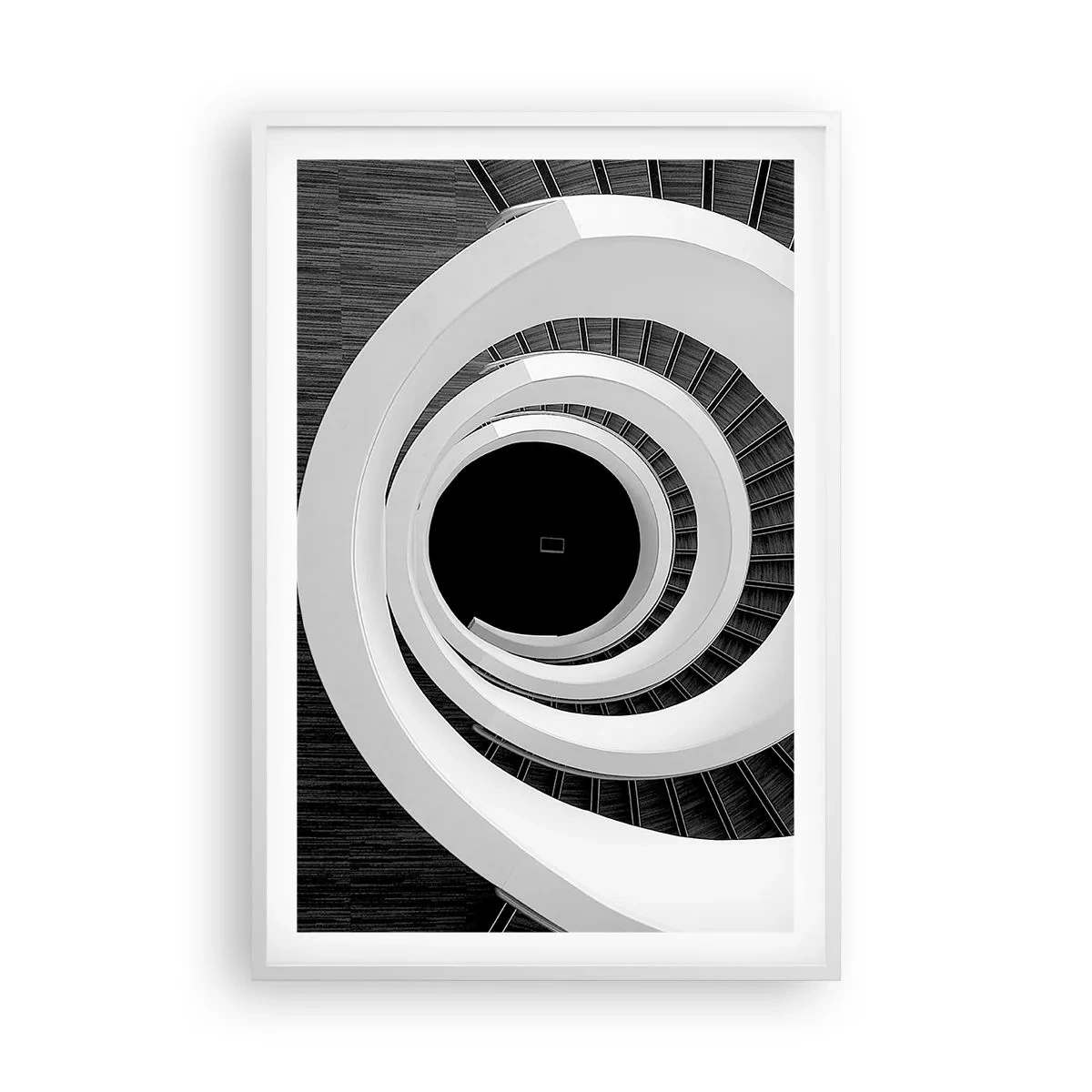 Poster in cornice bianca - Verso l'essenza delle cose - 61x91 cm