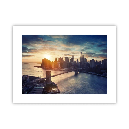 Poster - Il monumento alla cultura dell'occidente - 40x30 cm
