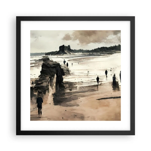 Poster in cornice nera - Convocati - 40x40 cm