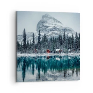 Quadro su tela - Stampe su Tela - Rifugio canadese - 70x70 cm