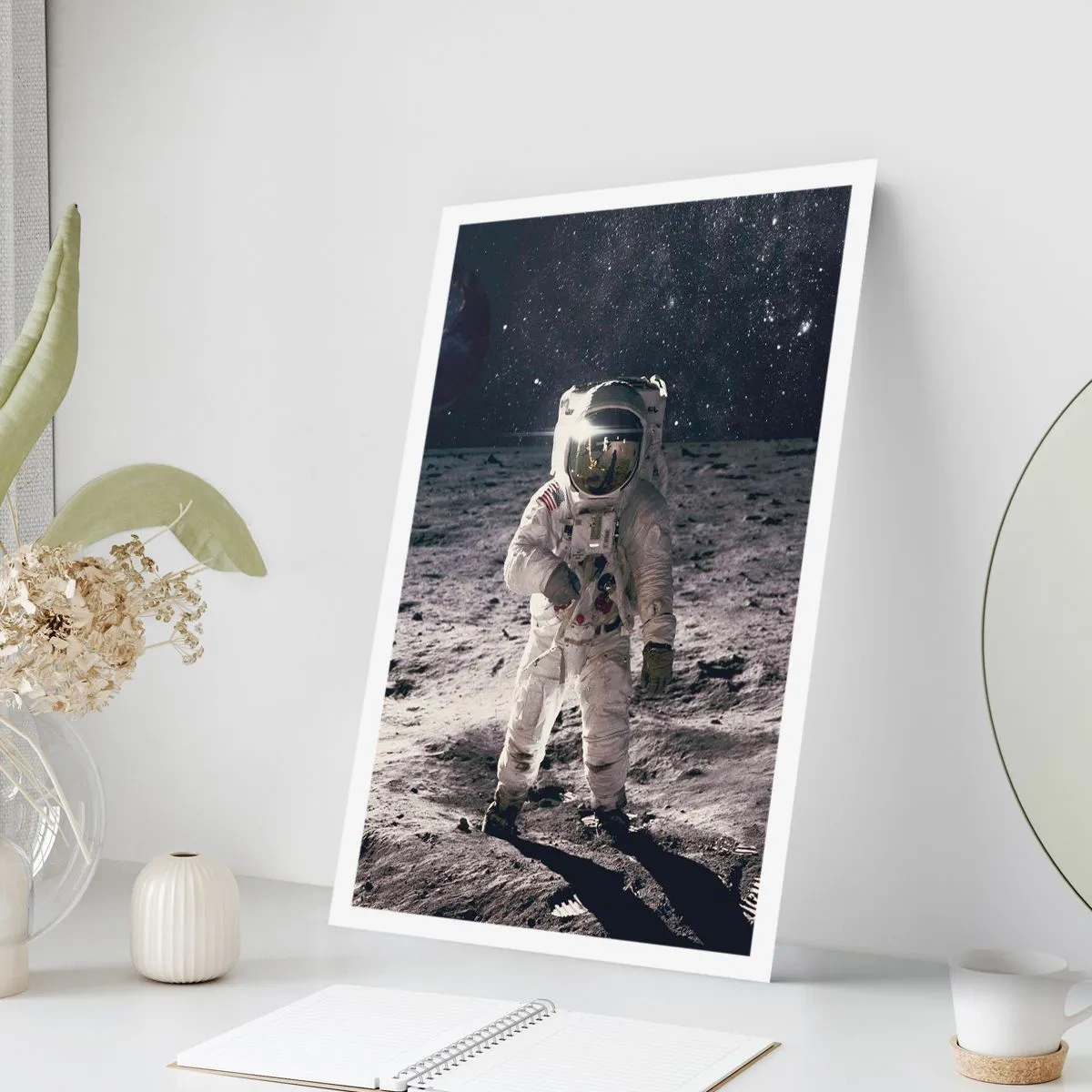 Poster - Saluti dalla luna - 70x100 cm