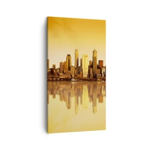 Quadro su tela - Stampe su Tela - Silenzio della metropoli - 45x80 cm