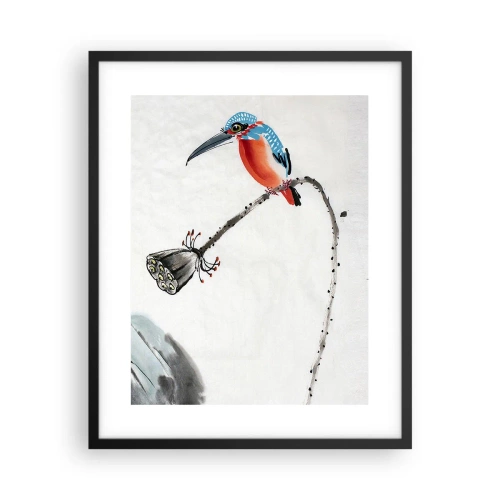 Poster in cornice nera - La vita del prato - 40x50 cm