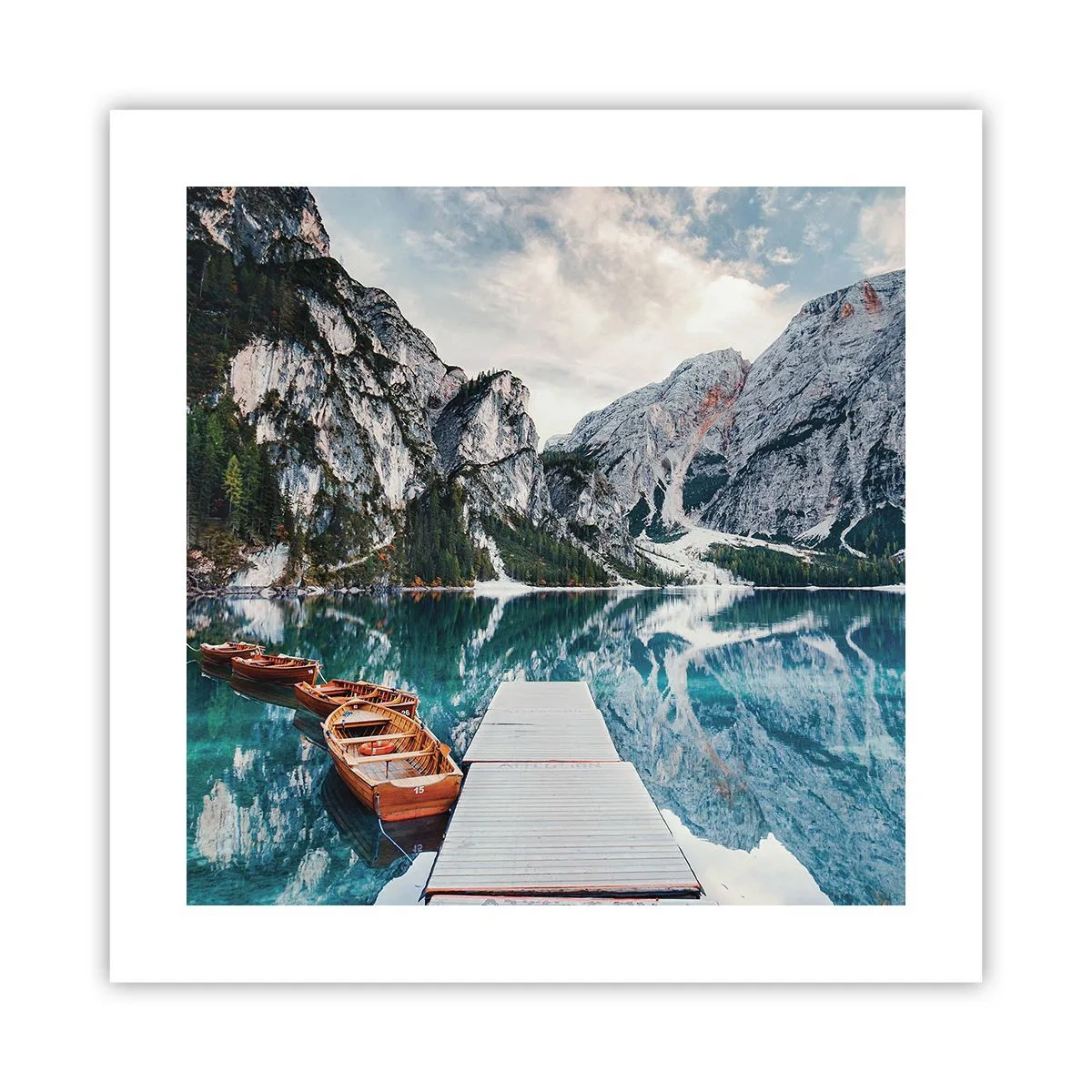 Poster - Ti mostriamo la bellezza - 40x40 cm