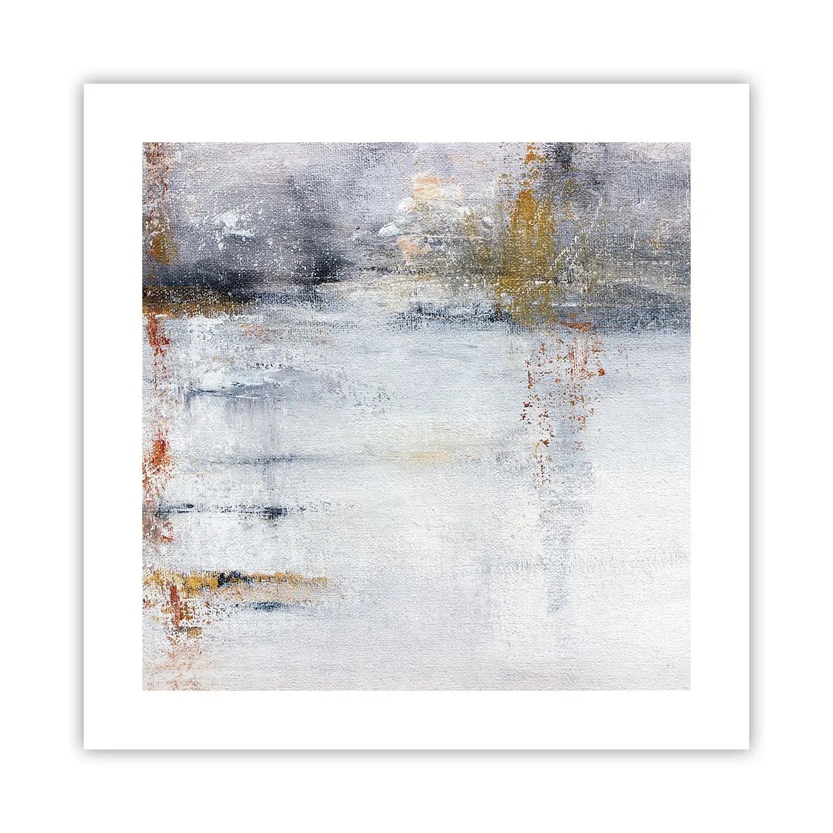 Poster - Dietro la cortina d'aria - 40x40 cm