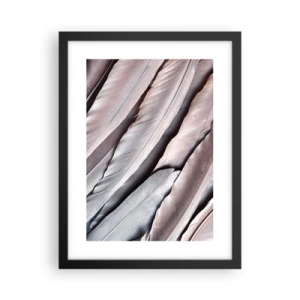 Poster in cornice nera - Argento rosato - 30x40 cm