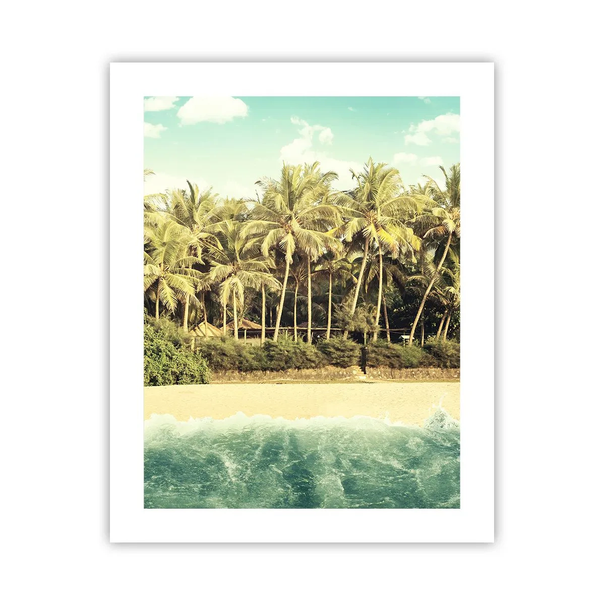 Poster - Forse qui? - 40x50 cm