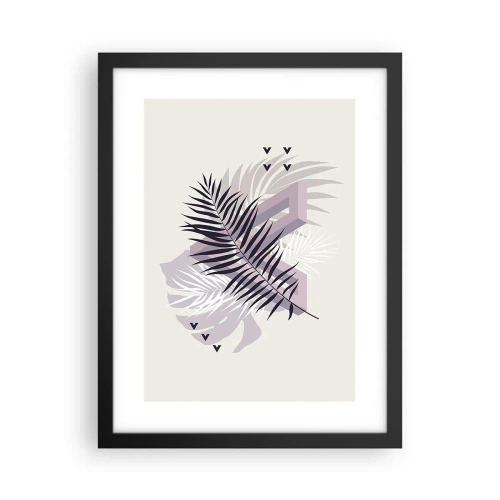 Poster in cornice nera - L'ombra dell'ombra - 30x40 cm