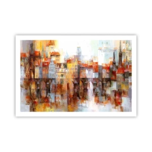 Poster - Anche sotto il ponte è bello - 91x61 cm